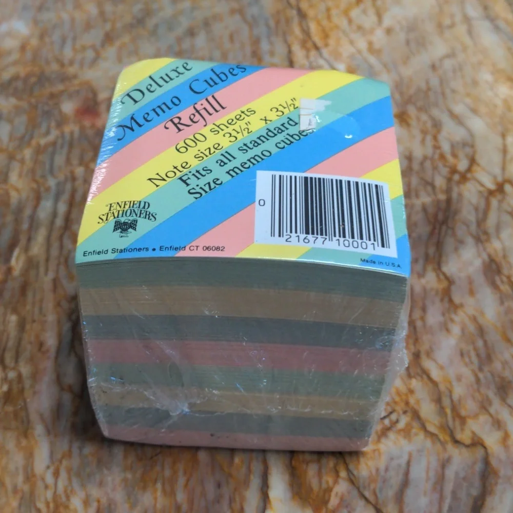 Deluxe Memo Cubes Refill Paper